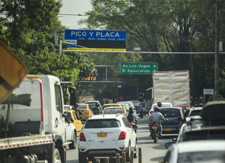 Se espera que durante la semana mayor se disminuya el flujo vehicular en todo el Valle de Aburrá. También se pretende que haya mayor facilidad de movilidad para los visitantes. FOTO: CAMILO SUÁREZ