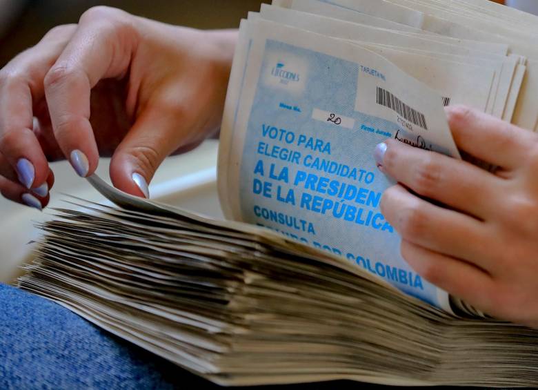 El 29 de mayo los colombianos acudirán a las urnas para la primera vuelta de las elecciones presidenciales. FOTO: JAIME PÉREZ MUNEVAR.
