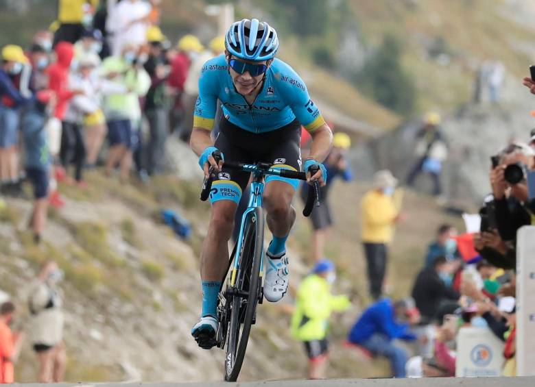 Miguel Ángel López ostenta 22 victorias como ciclista profesional. Espera recuperarse para actual en Vuelta a España. FOTO EFE