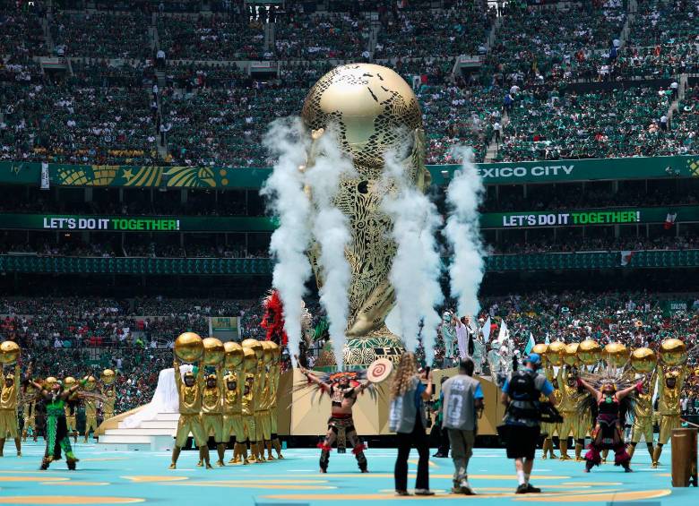 El Mundial 2026 abrió el telón en el estadio Azteca. FOTO GETTY