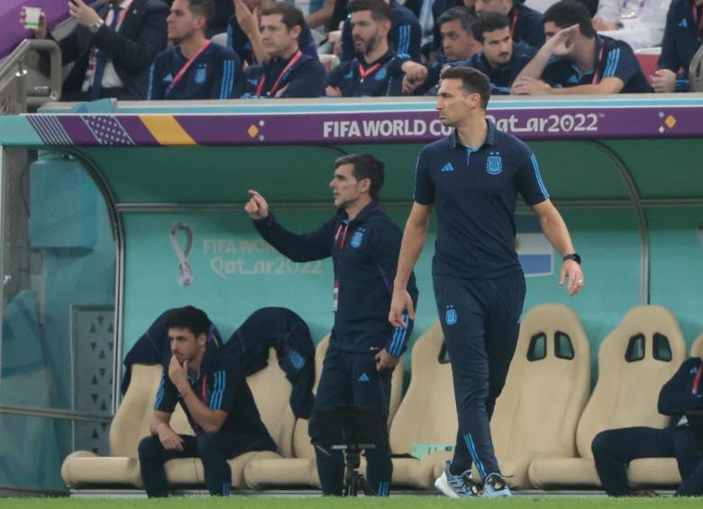 Lionel Scaloni tiene 44 años y es el entrenador más joven del Mundial Qatar 2022. FOTO: EFE 