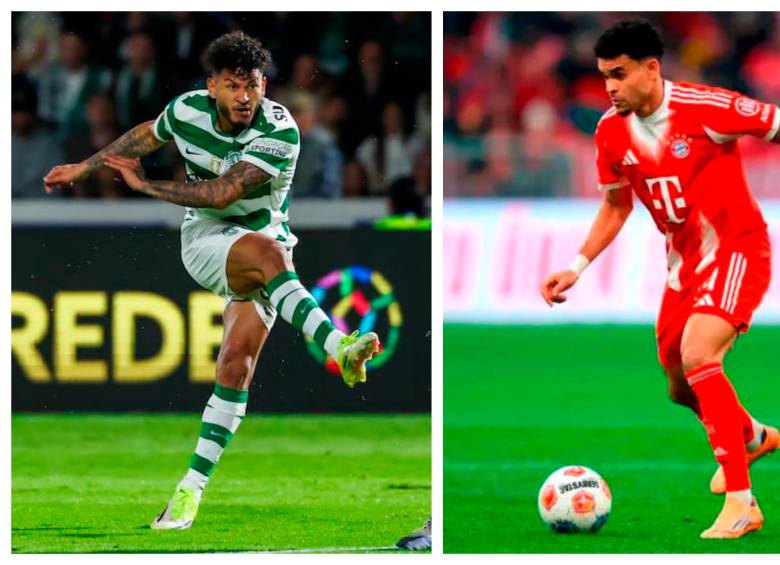 Luis Suárez y Luis Díaz, entre los delanteros más influyentes de Europa en este 2026. FOTOS GETTY