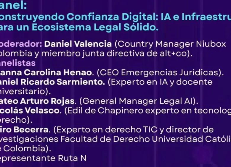 Este es otro de los páneles destacados.