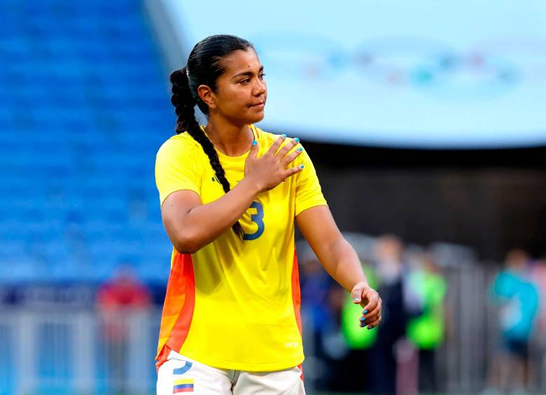 Daniela Arias, defensa de la Selección Colombia femenina. FOTO: GETTY