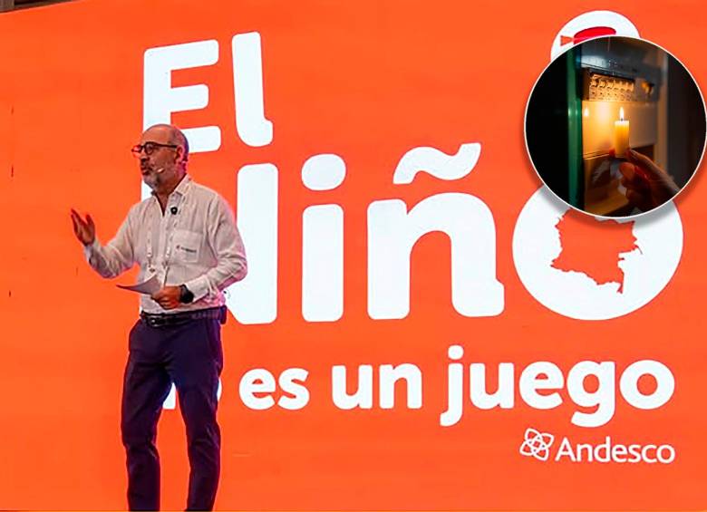 Camilo Sánchez, presidente ejecutivo de Andesco, durante el 15° Seminario de Eficiencia Energética en Medellín, donde lanzó la alerta sobre la crisis energética y la campaña “El Niño no es un Juego”. Foto: Cortesía