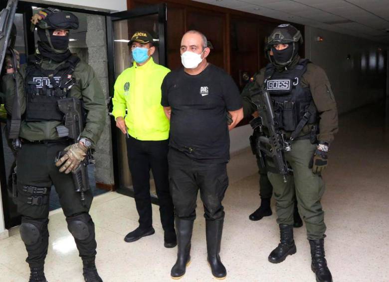 Alias Otoniel fue extraditado a Estados Unidos en mayo de 2022. FOTO: Cortesía. 