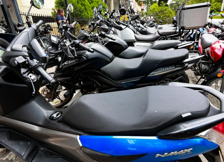 Bajaj, Suzuki y AKT lideraron las matrículas de motocicletas en Colombia durante los primeros ocho meses del año. FOTO EL COLOMBIANO.