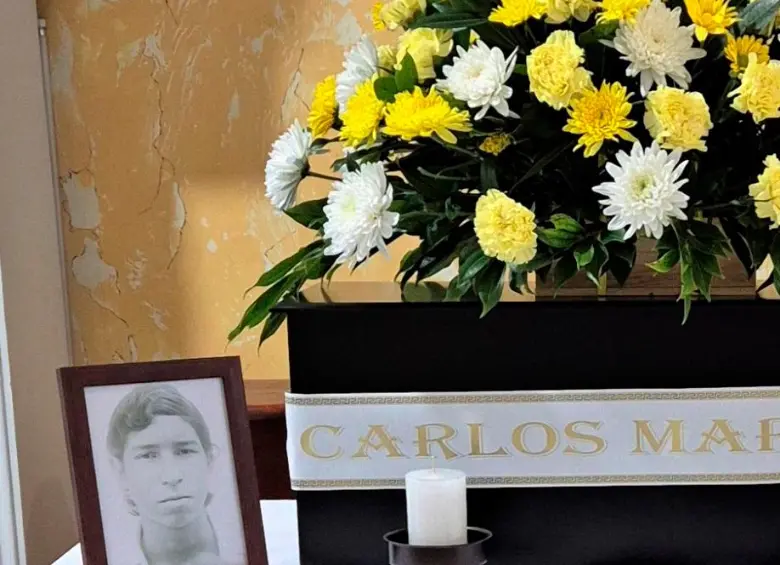 El cuerpo de Carlos Mario Cruz fue entregado a sus familiares y estos le dieron sepultura. FOTO: Cortesía UBPD
