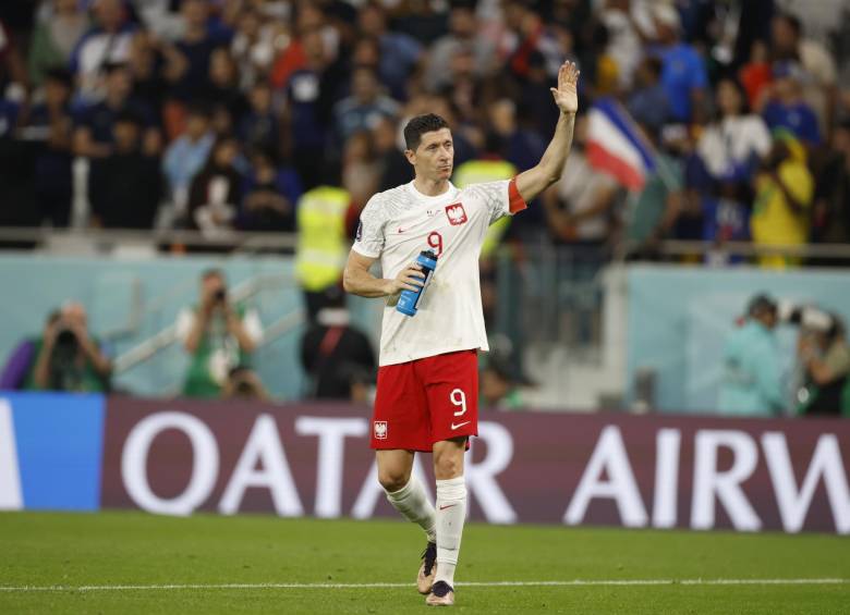 Robert Lewandowski se despide del Mundial Qatar 2022 con tres goles. FOTO: Alberto Estevez / EFE