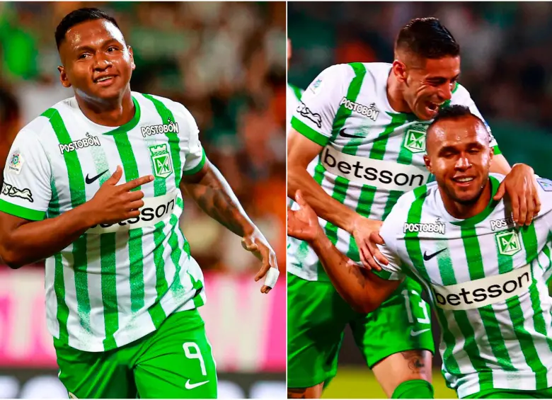 Los jugadores de Atlético Nacional se solidarizan con Morelos y se negaron a hablar en zona mixta. Foto: Manuel Saldarriaga.