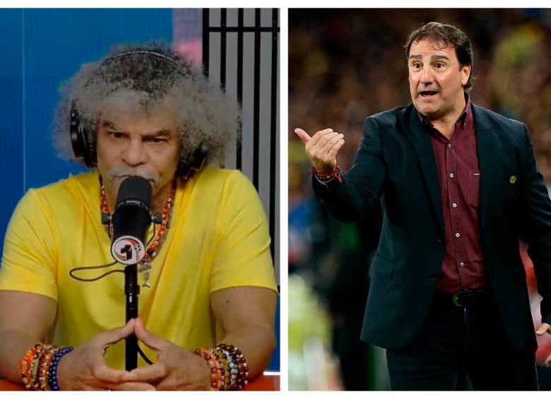 El Pibe Valderrama criticó que Lorenzo elija un asistente argentino y le cierre la puerta a los colombianos. FOTOS @fdpradio Y GETTY