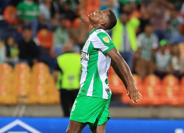 La lesión de Andrés Román le llega en uno de sus mejores momentos con el club verde. FOTO MANUEL SALDARRIAGA