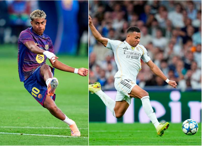 El Real Madrid y Barcelona se enfrentarán el domingo 26 de octubre en el súper clásico español. Foto: GETTY