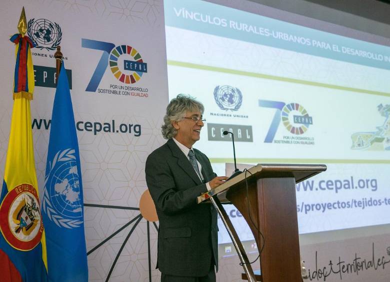 Juan Carlos Ramírez fue director de la Cepal para Colombia. FOTO: CORTESÍA