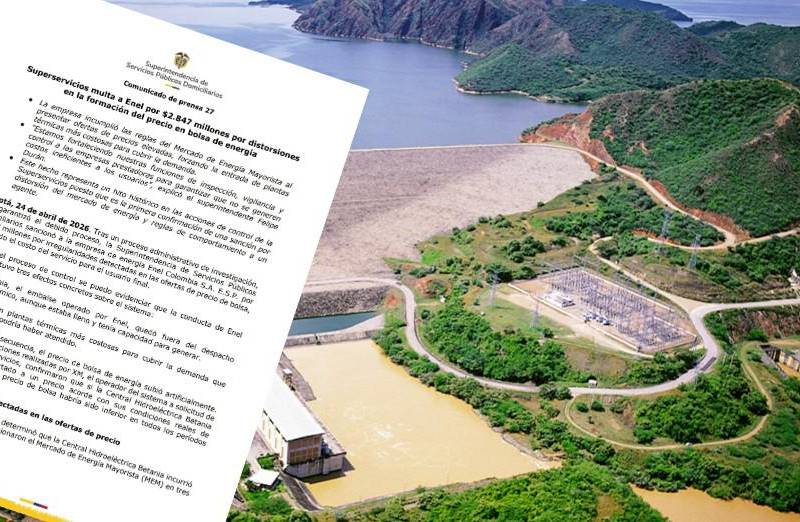 Central Hidroeléctrica Betania. FOTO: Cortesía Enel.