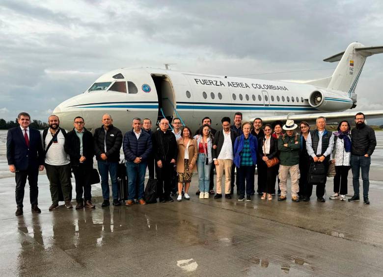 Delegación del gobierno en diálogos con el ELN. FOTO: Cortesía