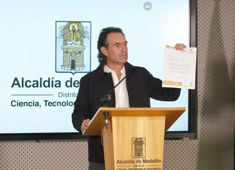 Federico Gutiérrez, alcalde de Medellín. FOTO: Colprensa