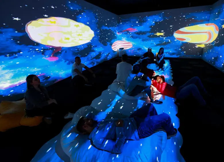 El centro de la experiencia es una sala de proyección 360°. FOTO: Manuel Saldarriaga