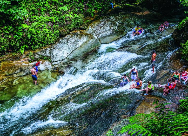 Entre el verde de los bosques y el murmullo de las aguas cristalinas, los charcos y cascadas del Oriente antioqueño custodian la riqueza natural que le da vida al territorio. FOTO EL COLOMBIANO