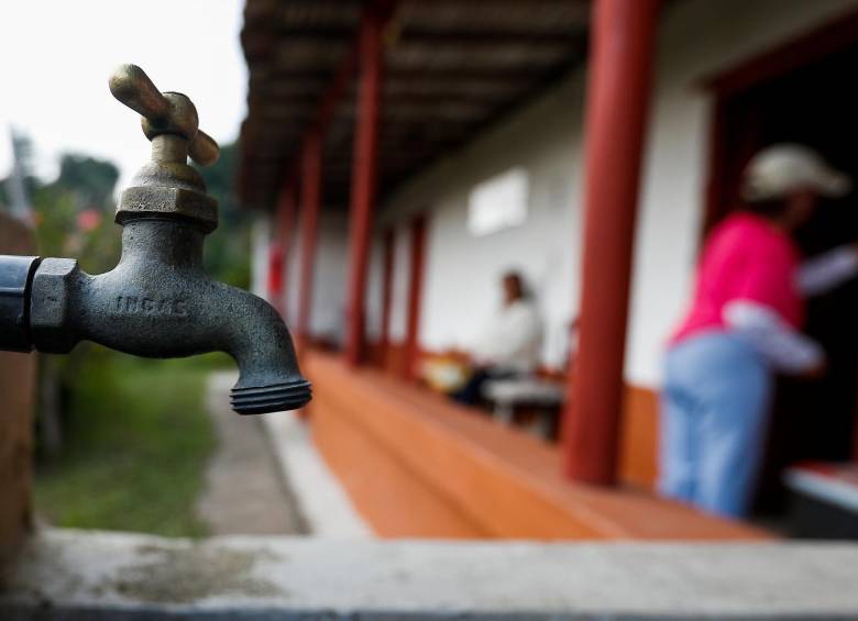 Imagen de referencia sobre los cortes de agua que se presentarán en Medellín, Rionegro, Barbosa y Envigado. FOTO: Manuel Saldarriaga 