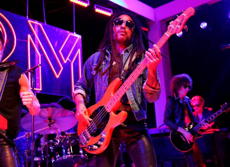 Lenny Kravitz vendrá a Colombia en diciembre. Foto Getty