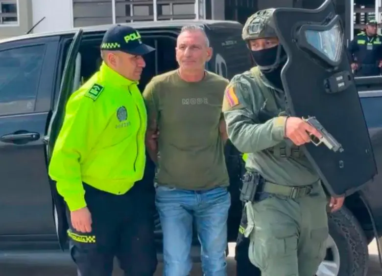 Alias Lorenzo coordinaba envíos de cocaína desde Suramérica hacia Europa, según las autoridades. Foto: Policía Nacional. FOTO: CORTESÍA POLICIA NACIONAL