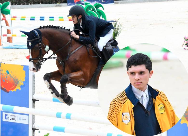 Santiago Mora, el jinete colombiano que quiere dejar un legado en el ecuestre colombiano. Foto: Cortesía 