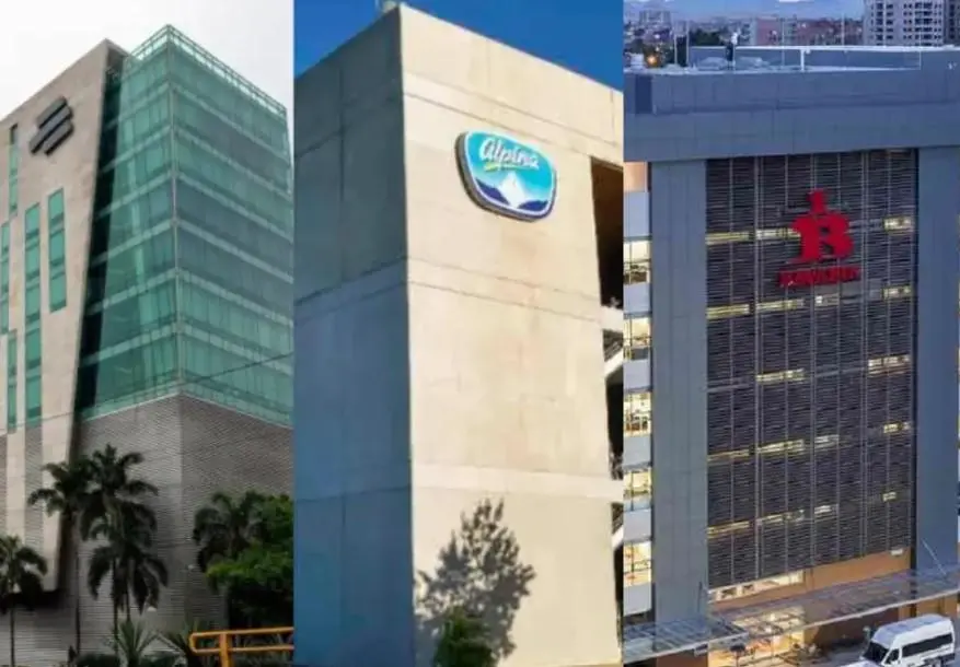 Bancolombia, Alpina y Bavaria, las mejores empresas en reputación. FOTO: Cortesía empresas.