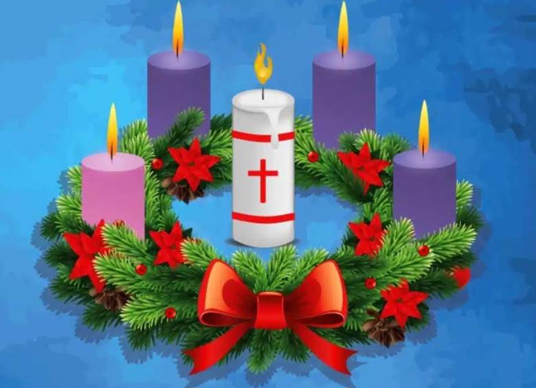 Corona de adviento. FOTO: formación católica