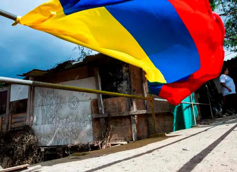 También pidió a la alcaldía que en lugar de convertirlos en “habitantes de calle”, les ayude con las obras de mitigación que la propia comunidad quiere gestionar, como la construcción de gaviones en el margen de la quebrad Fotos: Julio César Herrera