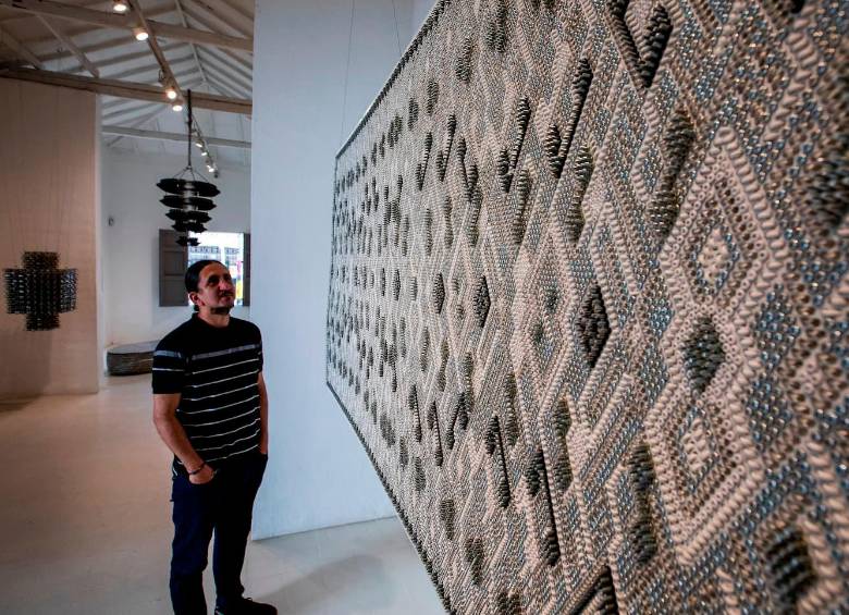 La Galería La Balsa está ubicada en El Poblado. FOTO: Julio César Herrera