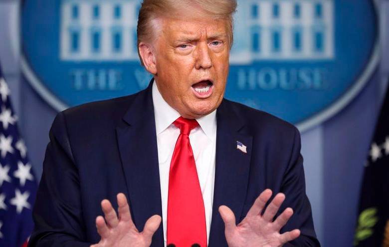 Trump fue presidente de Estados Unidos entre 2017 y 2021. FOTO: EFE
