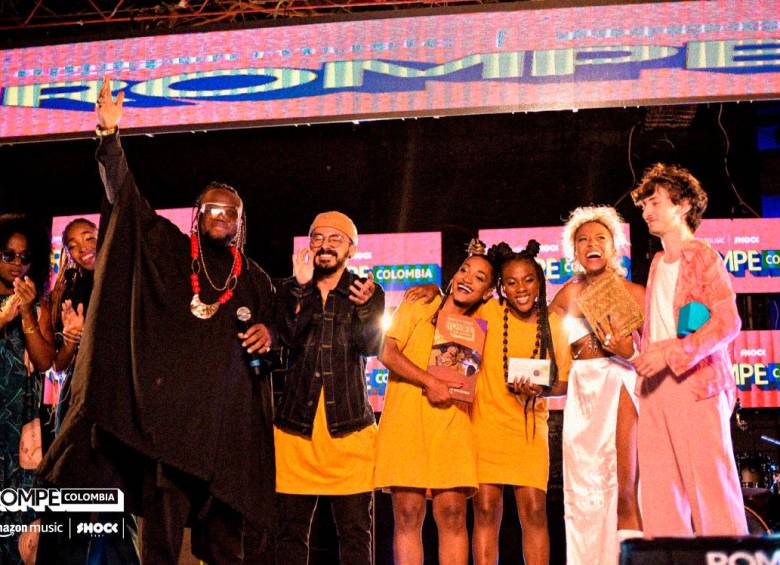 La agrupación Afrolegends fue la ganadora de la edición de Rompe Colombia 2022. Foto Colprensa.