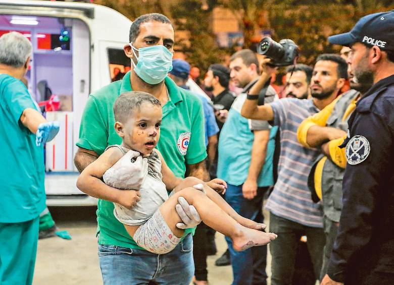 Según la ONU, cada día mueren o resultan heridos 420 niños, algunos de pocos meses. FOTO GETTY