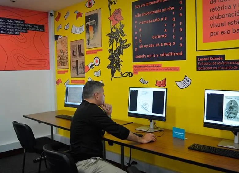 El espacio está dotado con equipos especializados para que los visitantes puedan consultar la información sin inconvenientes. Foto: Cortesía