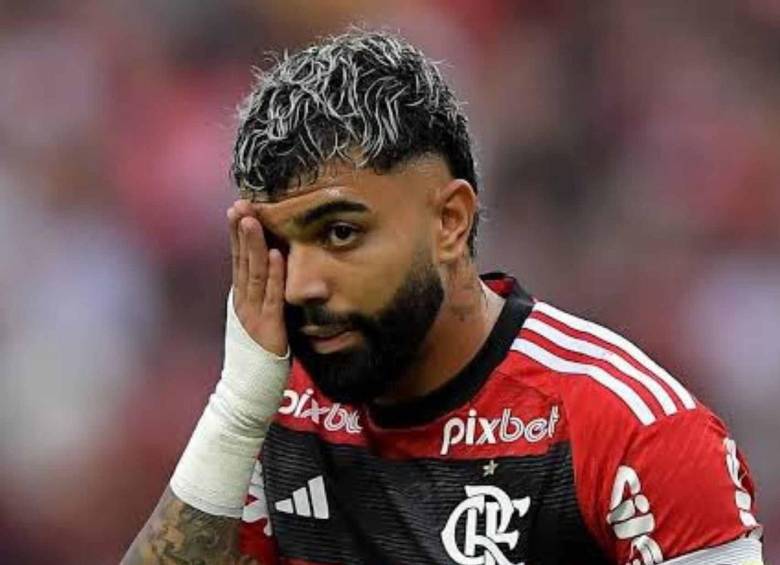 El delantero Gabigol fue sancionado por no cumplir con todo el protocolo en una prueba antidopaje. FOTO TOMADA @Flamengo