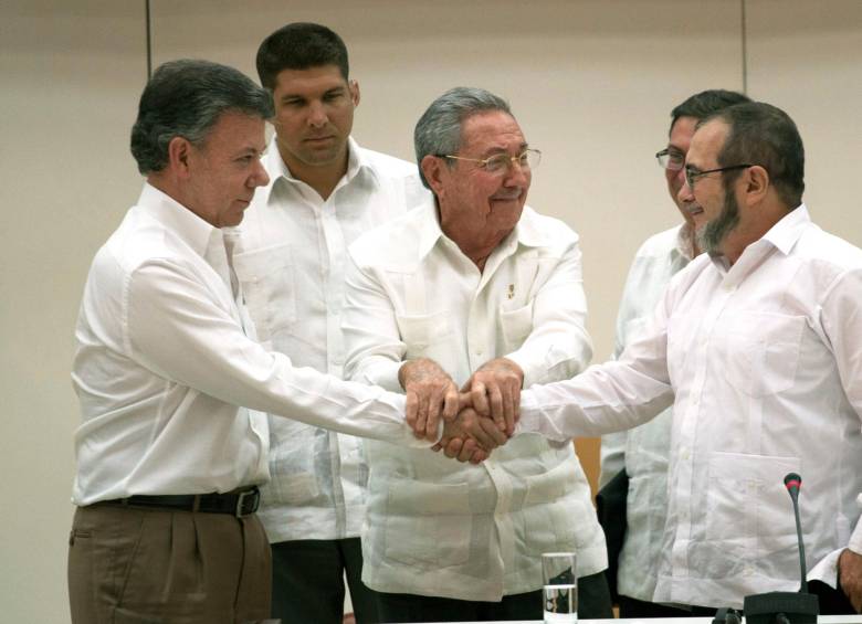 Tras la firma de la paz en 2016, las Farc entregaron un inventario de bienes al Gobierno, el cual es administrado por la SAE. FOTO: CORTESÍA PRESIDENCIA.