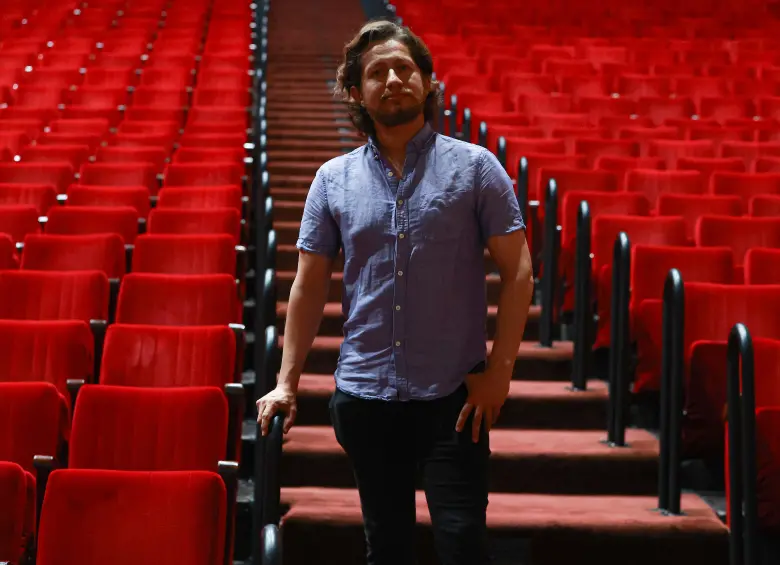 Ragnar Conde, director escénico de ambos montajes escénicos de Prolírica. Foto: Manuel Saldarriaga.