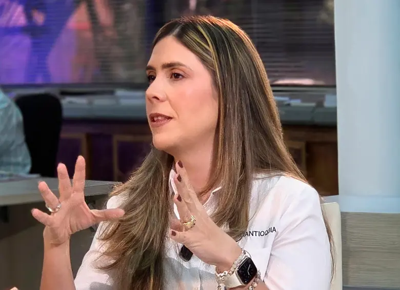 Juliana Velásquez, presidenta de Proantioquia. FOTO EL COLOMBIANO