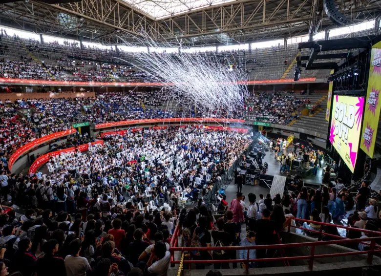 Más de 12.500 jóvenes asistieron al Biz Fest en Medellín, evento enfocado en emprendimiento, tecnología y oportunidades educativas. FOTO: Biz Fest.