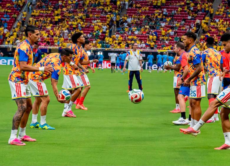 El seleccionado colombiano busca clasificar a 16avos de final del Mundial. Foto: Juan Antonio Sánchez
