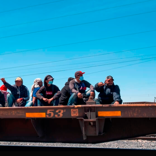 El paro ferroviario en México busca evitar más muertes a migrantes. FOTO: AFP 