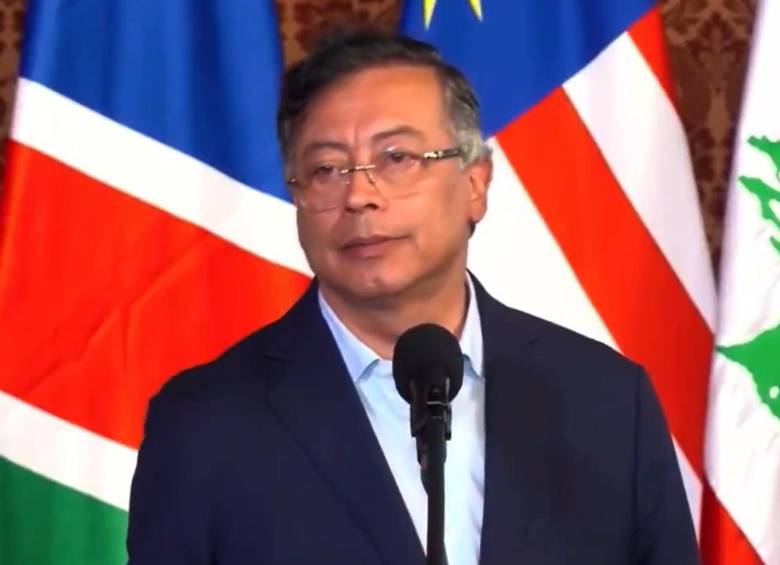 Presidente Gustavo Petro. Foto: Captura de pantalla.