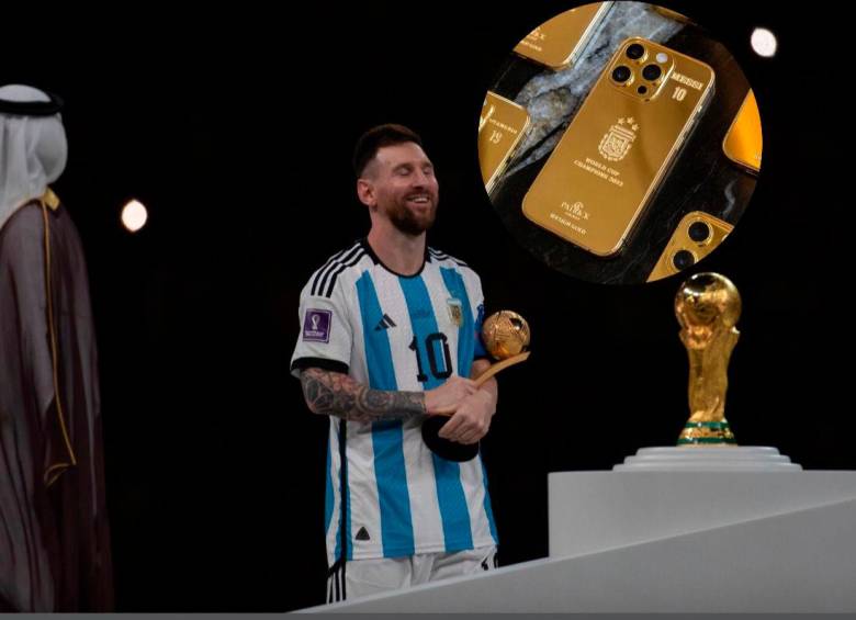 Lionel Messi podrá entregarles los celulares a sus compañeros de selección argentina en la fecha Fifa que habrá a finales de marzo. FOTO Juan Sánchez