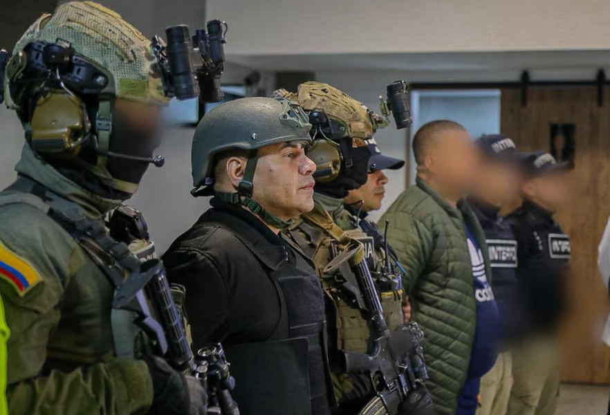 Alias Pipe Tuluá fue extraditado a Estados Unidos, donde era requerido por una corte de Texas. Foto: Policía