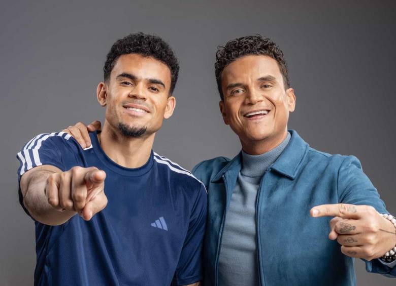 Luis Díaz aparece bailando junto a Silvestre Dangond en su nueva colaboración. FOTO: Cortesía