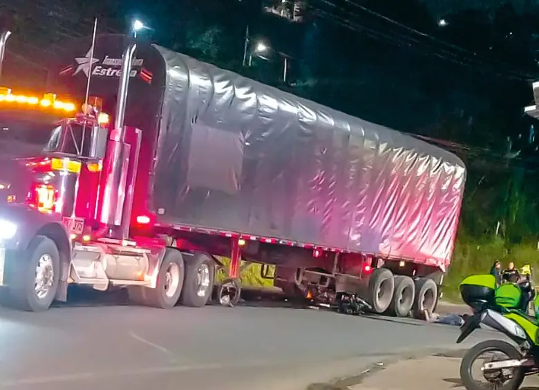 En este accidente, el 18 de marzo, dos menores, de 15 y 17 años, murieron arrollados. FOTO Cortesía