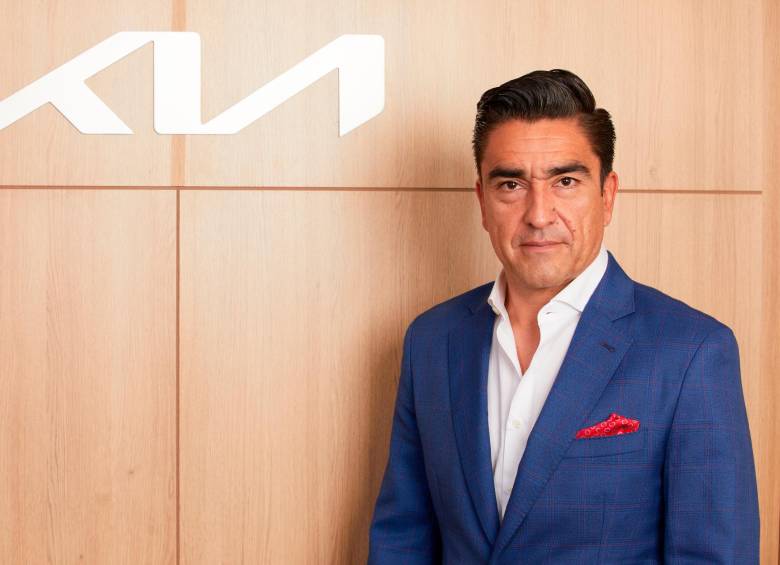 Jorge Neira, director general de Kia Colombia. FOTO CORTESÍA