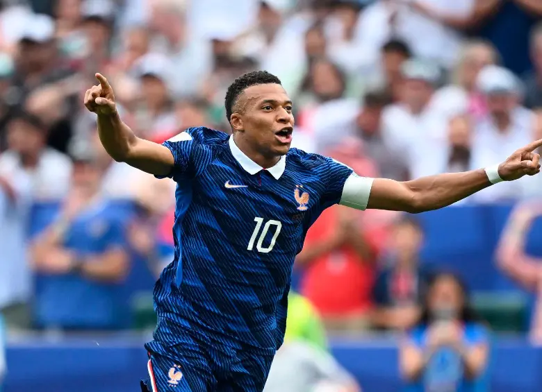 El delantero francés Kylian Mbappé es la gran figura de la Selección de su país en esta Copa del Mundo. Foto: Getty