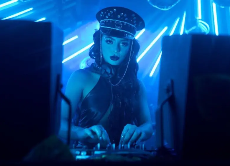 María José Vargas interpretará a Valentina Trespalacios en la producción que saldrá en Prime Video sobre el homicidio de la DJ. FOTO: Cortesía Prime Video.